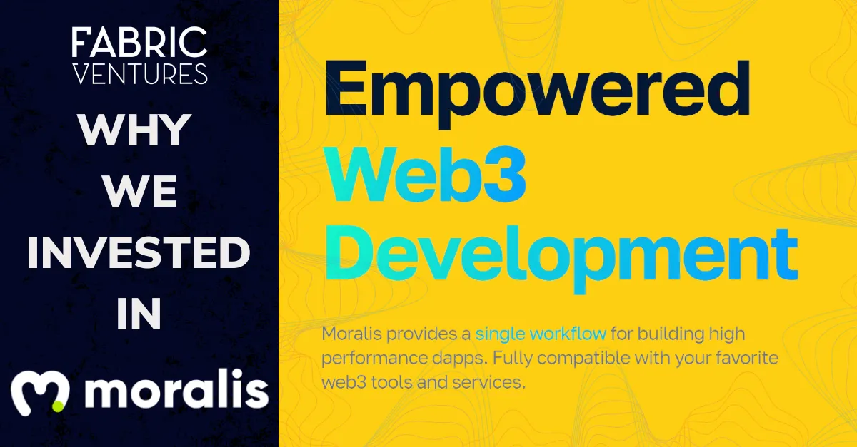 Why we invested in Moralis Image 0