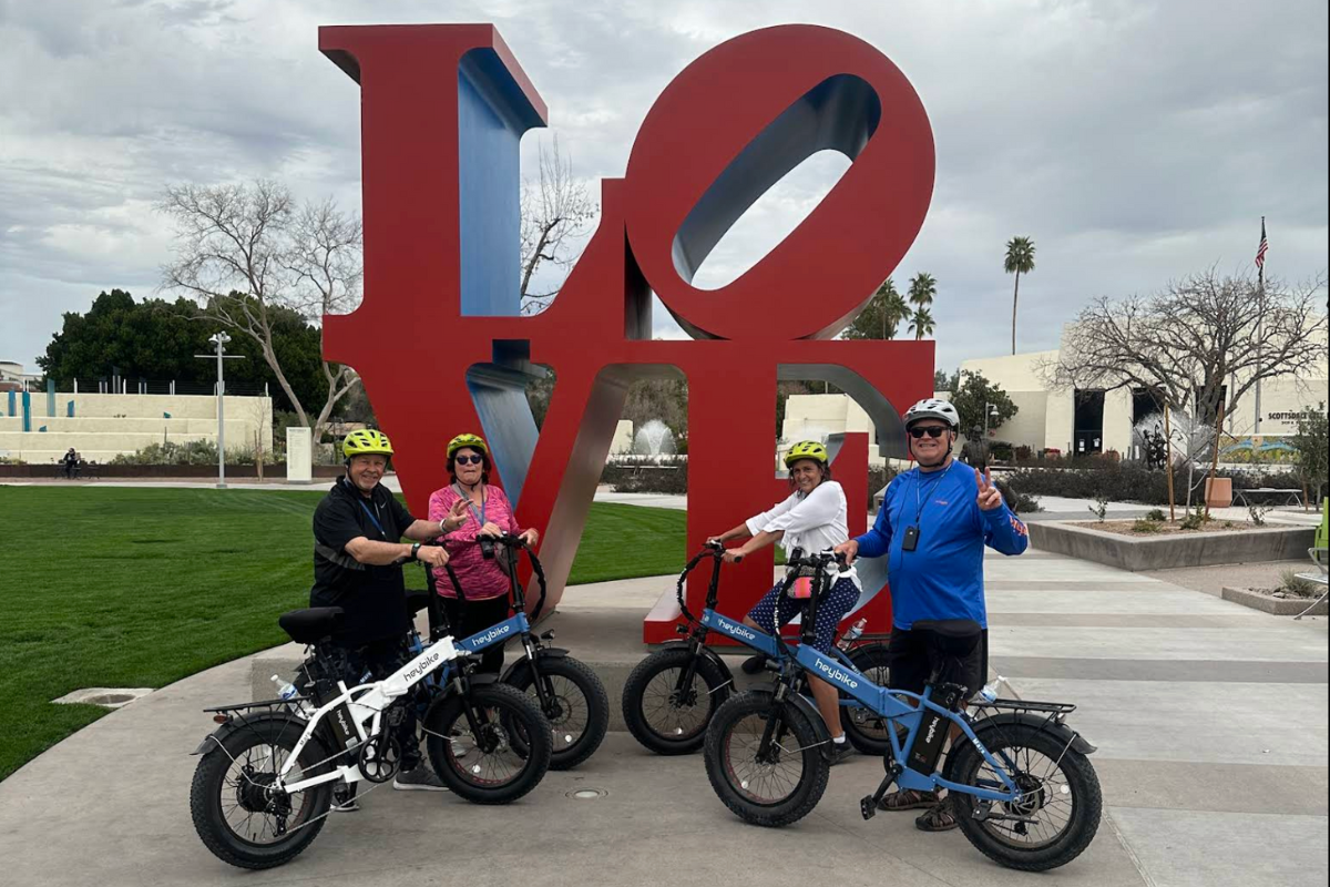 image of community gathering at the department store