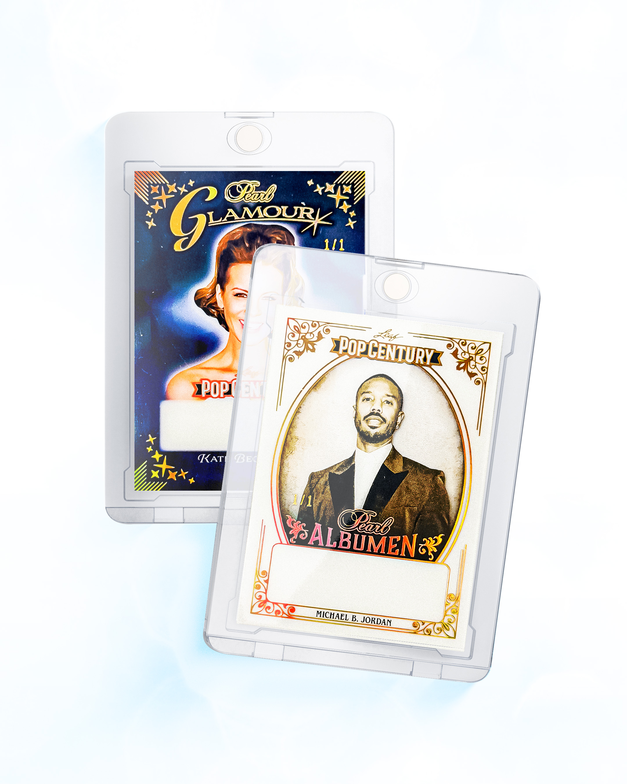 Two Trading Cards