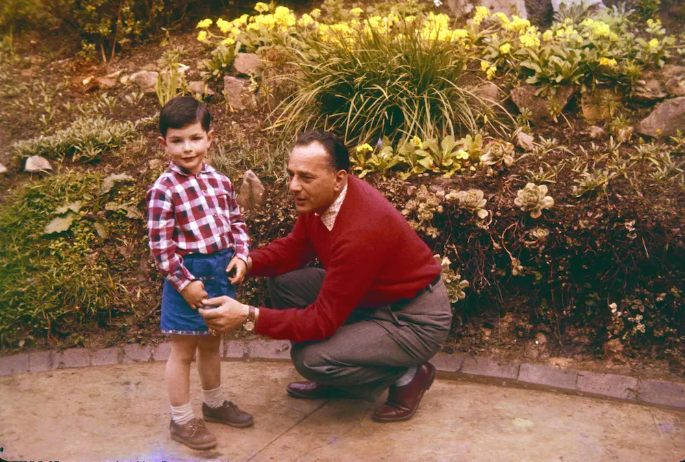 Father and son, Peter and Oscar Roller.