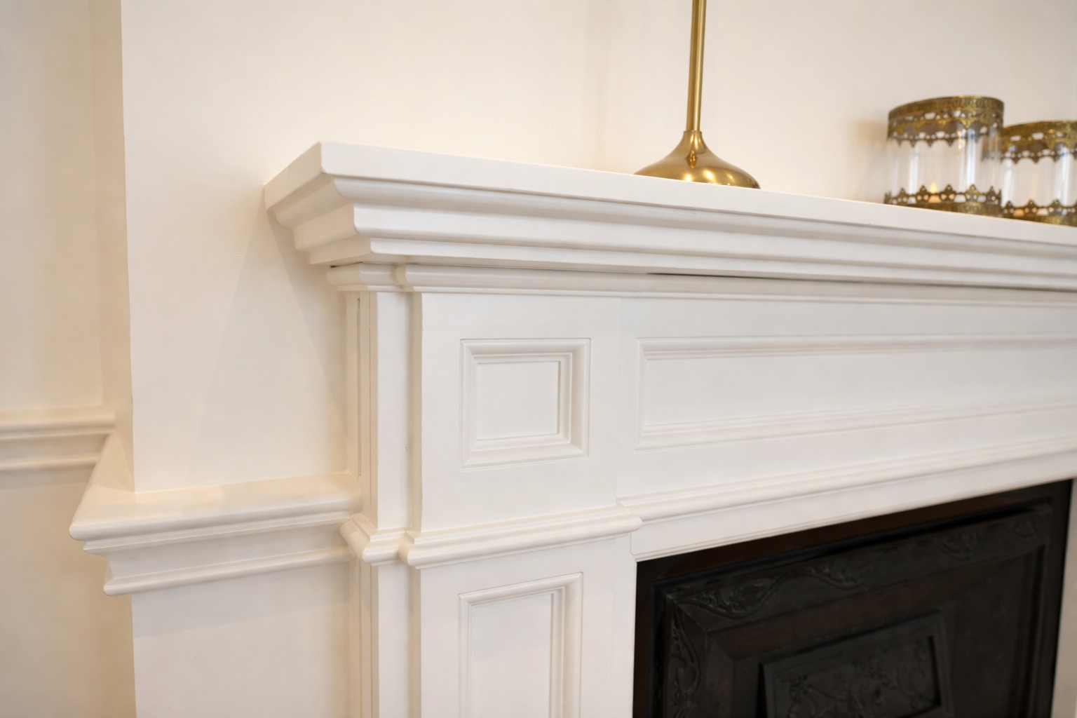 French Provincial fireplace