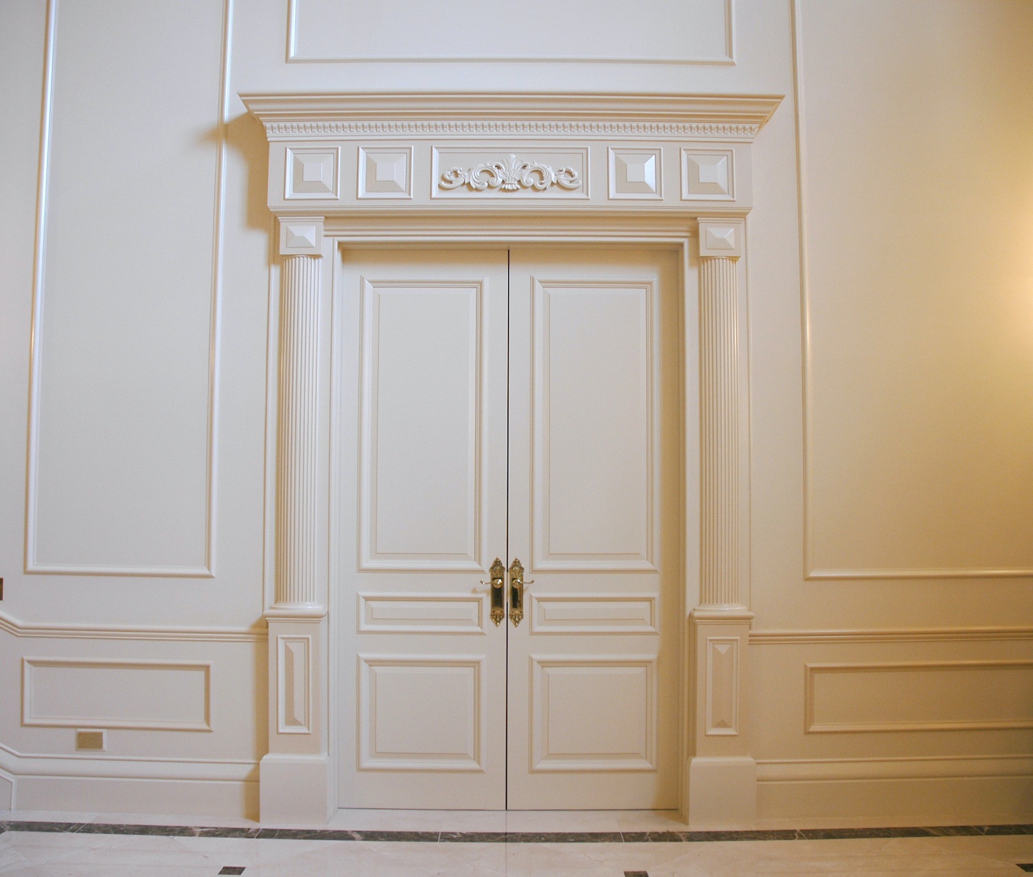 French Provinical style doorway