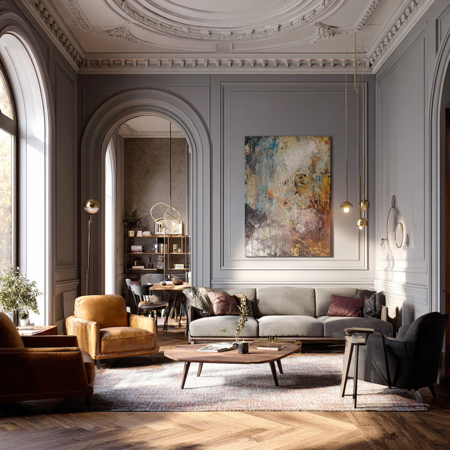 VIctorian panelling