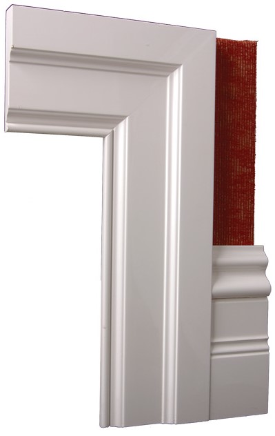 PB Architrave with CD Skirting and a VP top piece