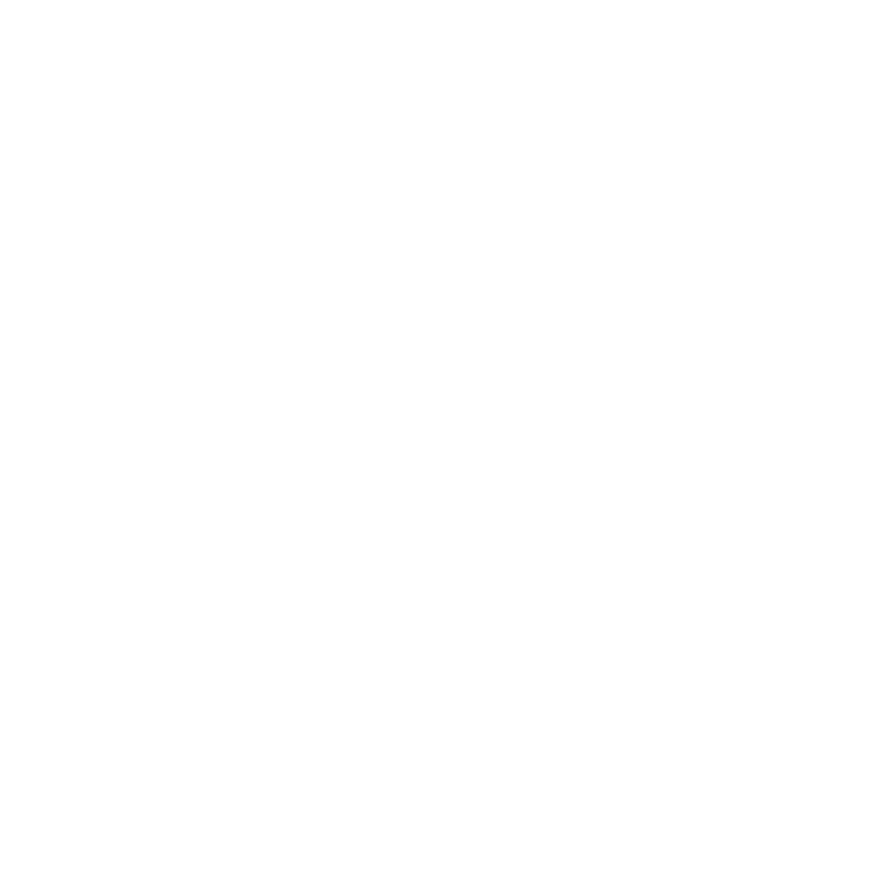 White scalloped circular shape on a transparent background.