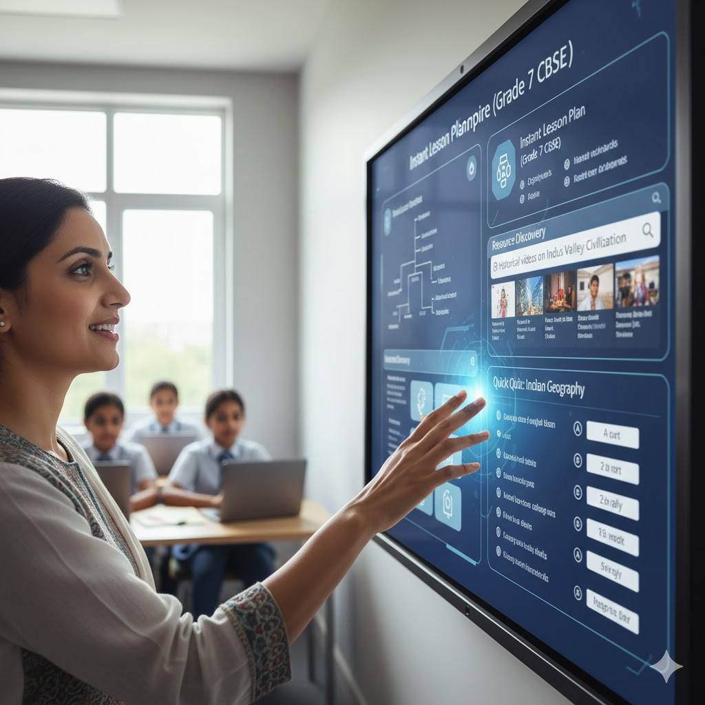 AI-powered digital classroom picture