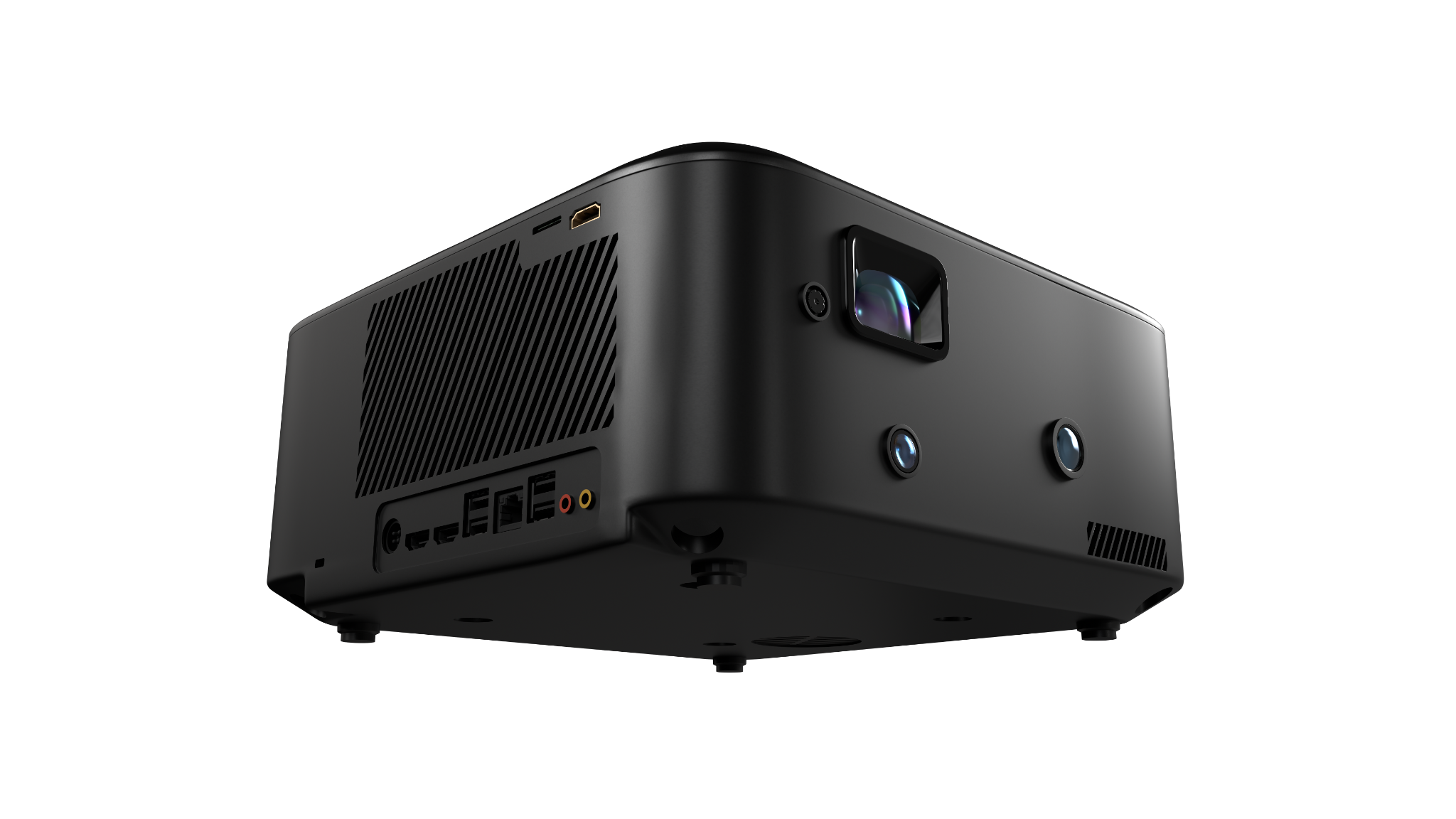 Close-up of Roombr hardware, an all in one digital classroom device