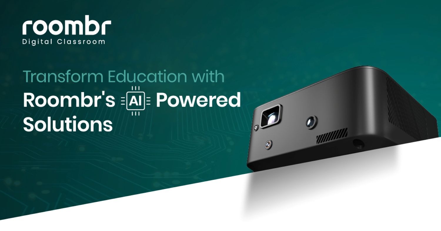 All-in-one Roombr Digital Classroom hardware powered by AI for Indian schools. 