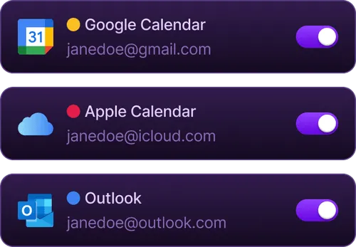 A list of CRMs and Accounts to Connect and Set Up before starting