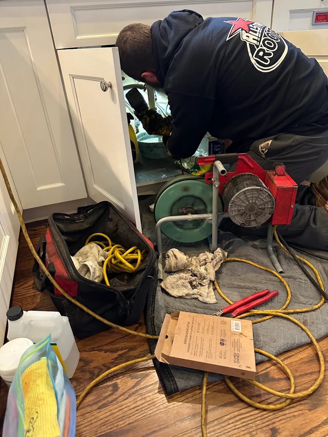 Bathtub plumbing Norwalk CT excavation and pipe repair work