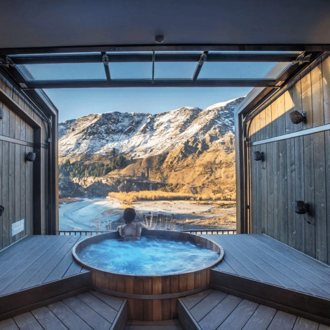 Views Onsen Hot Pools Queenstown New Zealand | Bloomoon DMC luxury travel