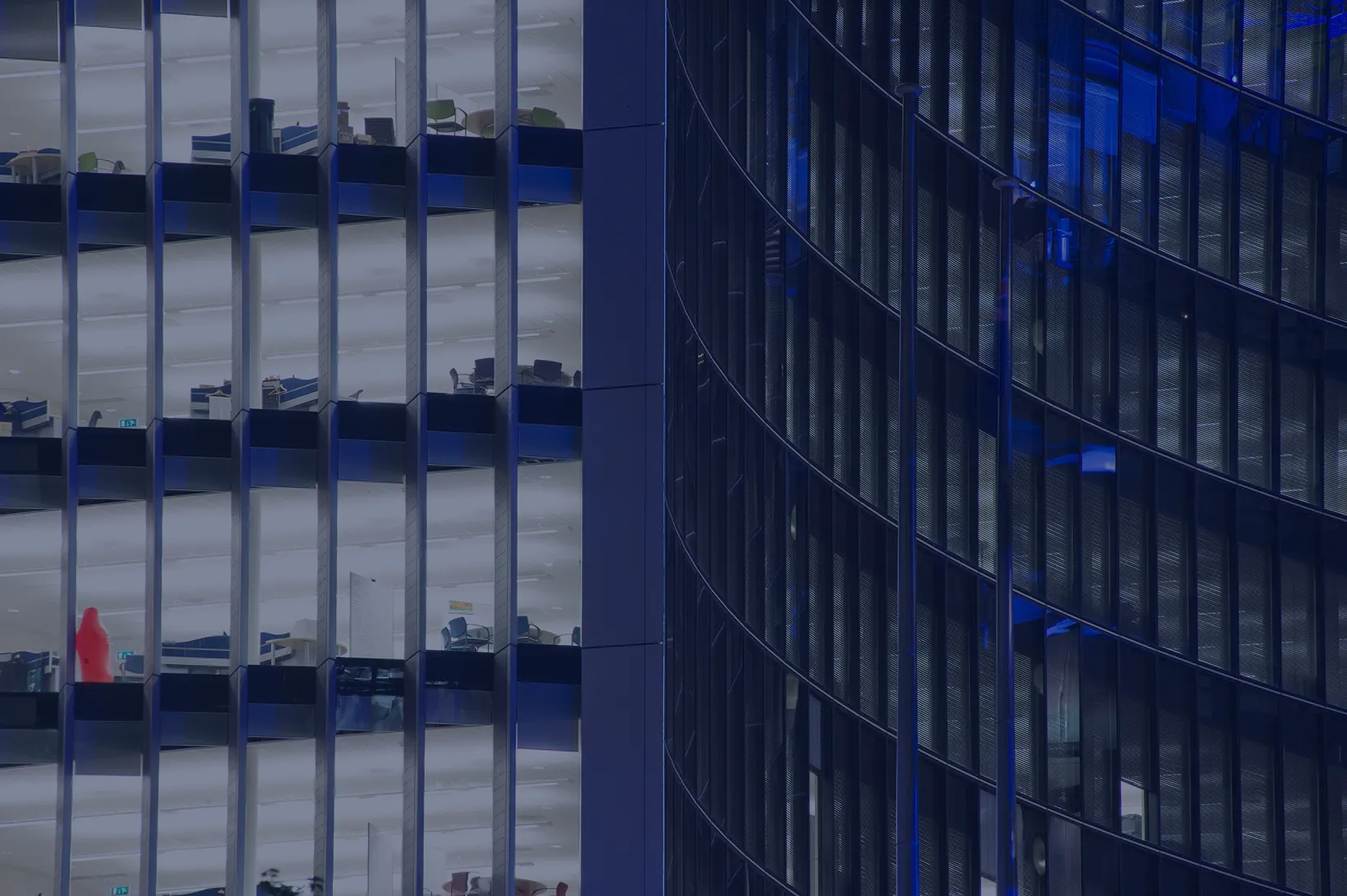 Modern high-rise buildings representing financial institutions