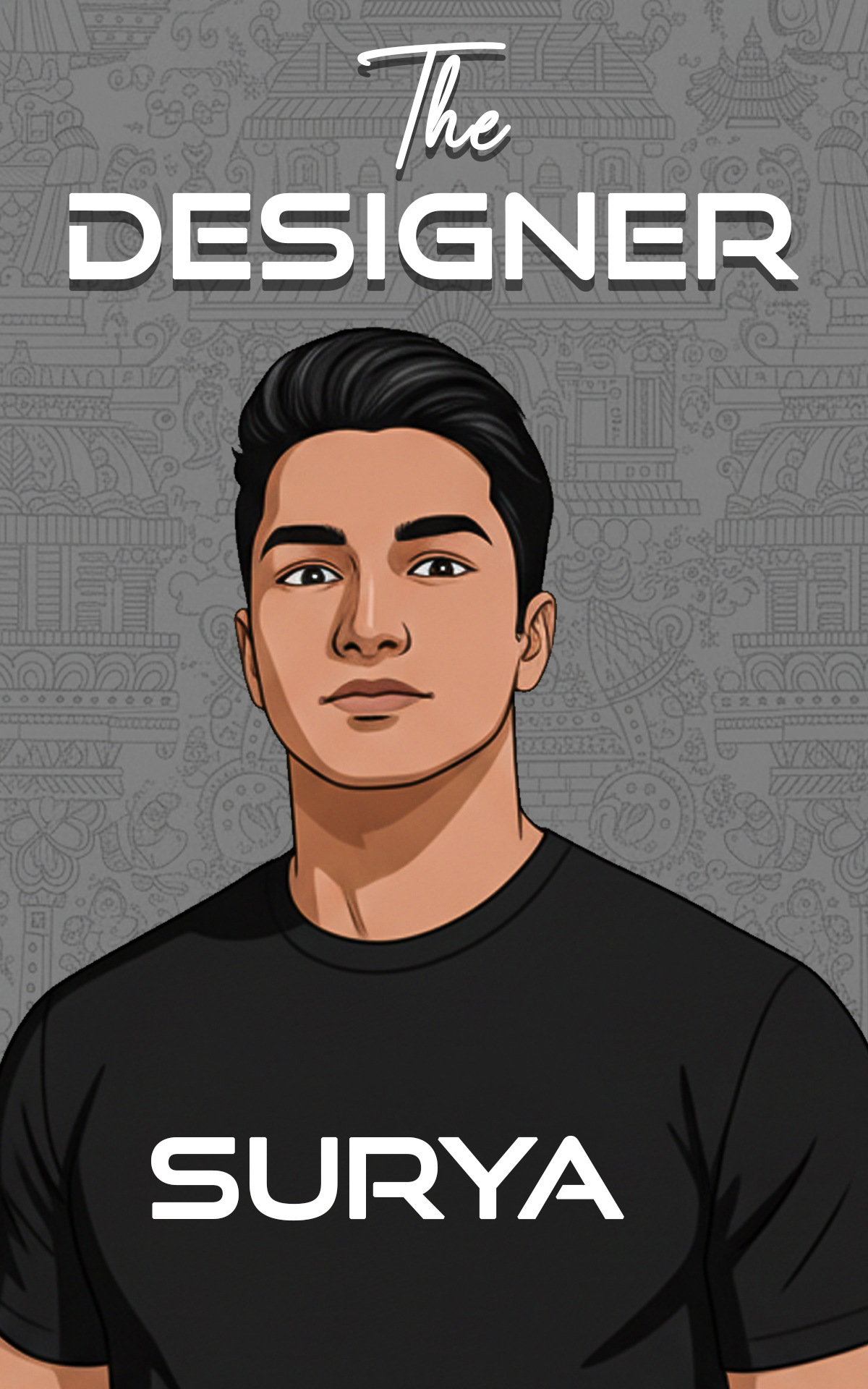 image of a logo design process for a graphic design studio