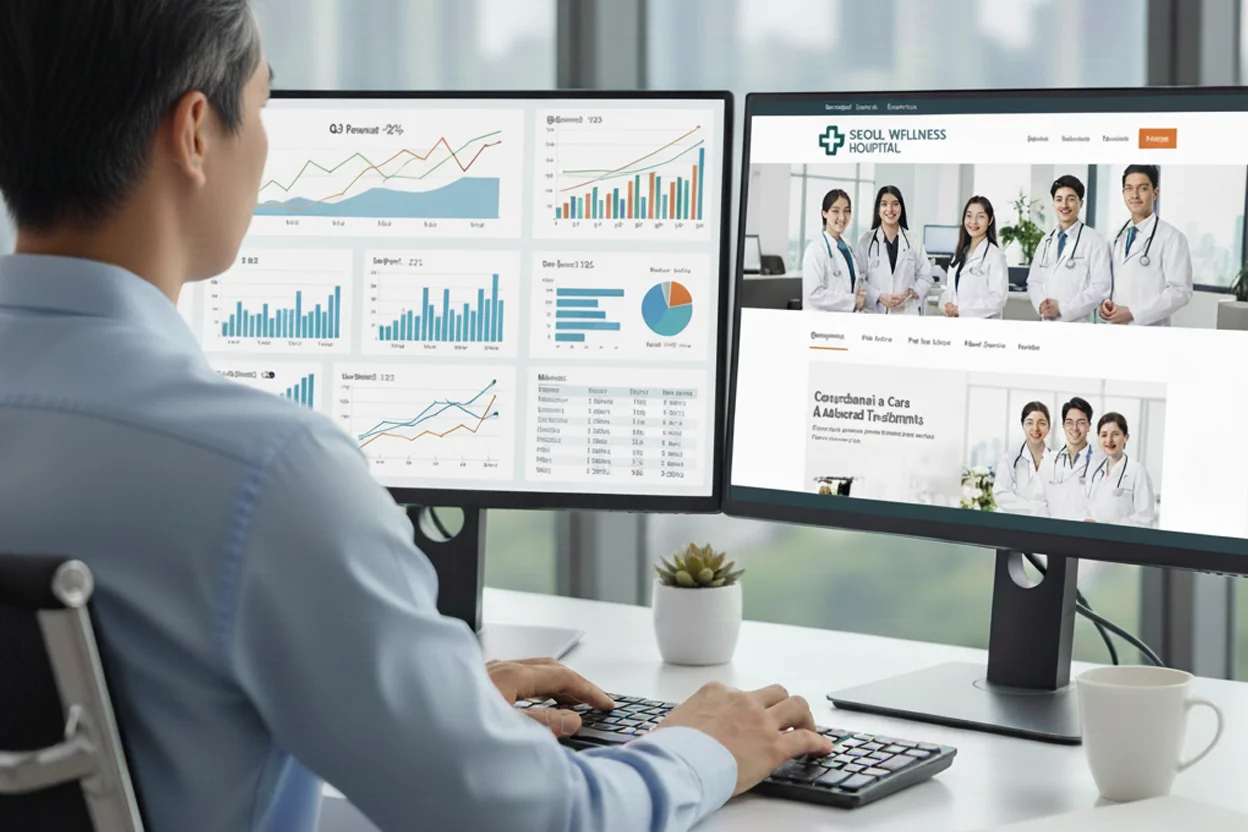 2011년 창업부터 2025년 현재까지, 1년이상 통합마케팅을 진행한 병의원들의 매출을 2배에서 10배 가까이 성장시킴