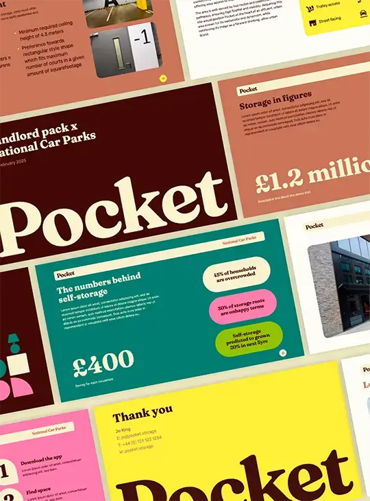 Brand guide design for a London tech startup by Immo Studio