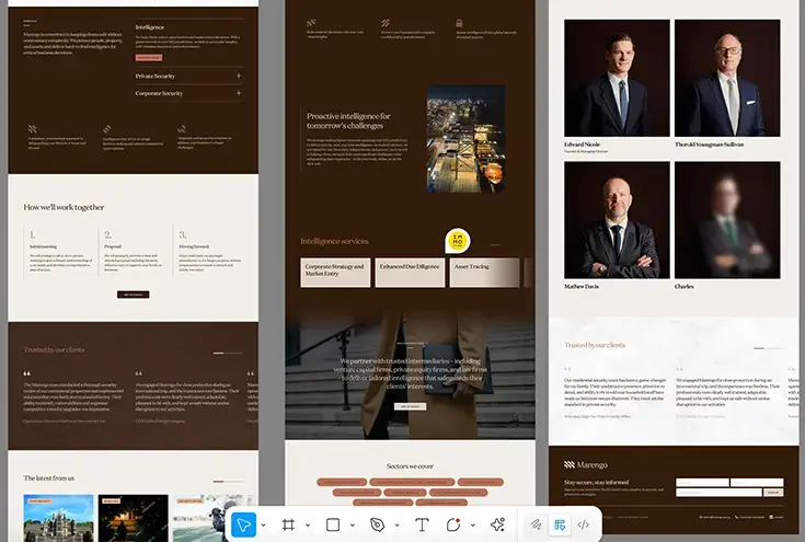 marengo web design