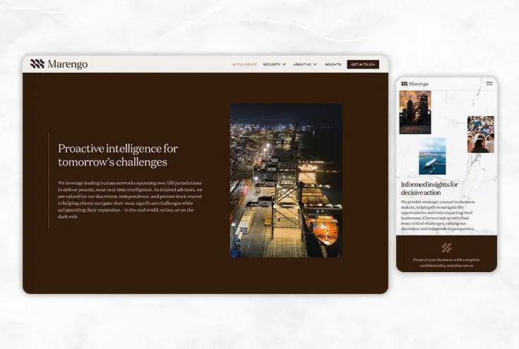 marengo web design