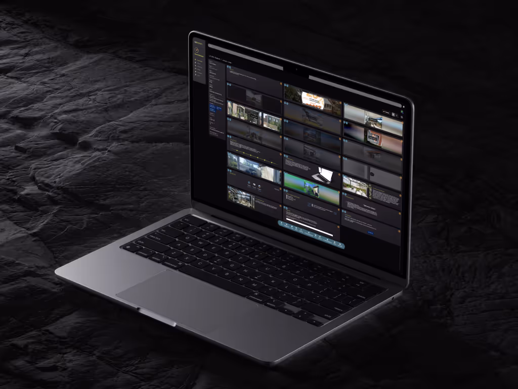 Dashboard mockup