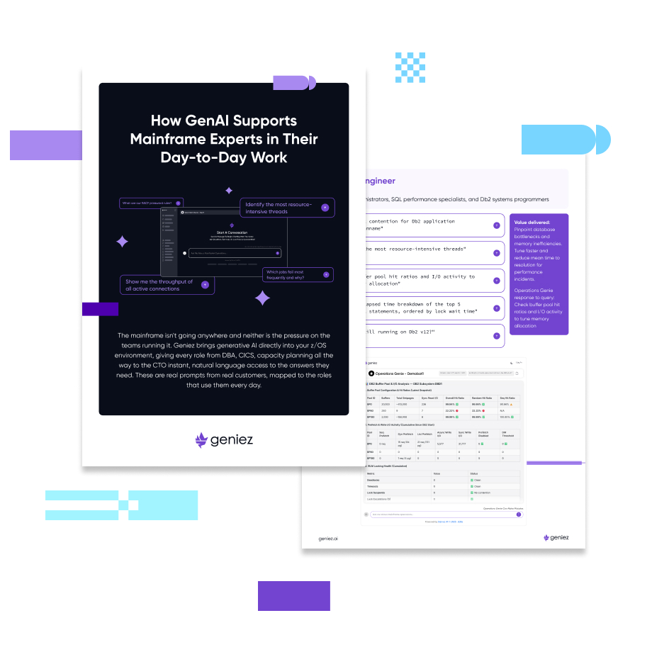 How GenAI Supports Mainframe Experts