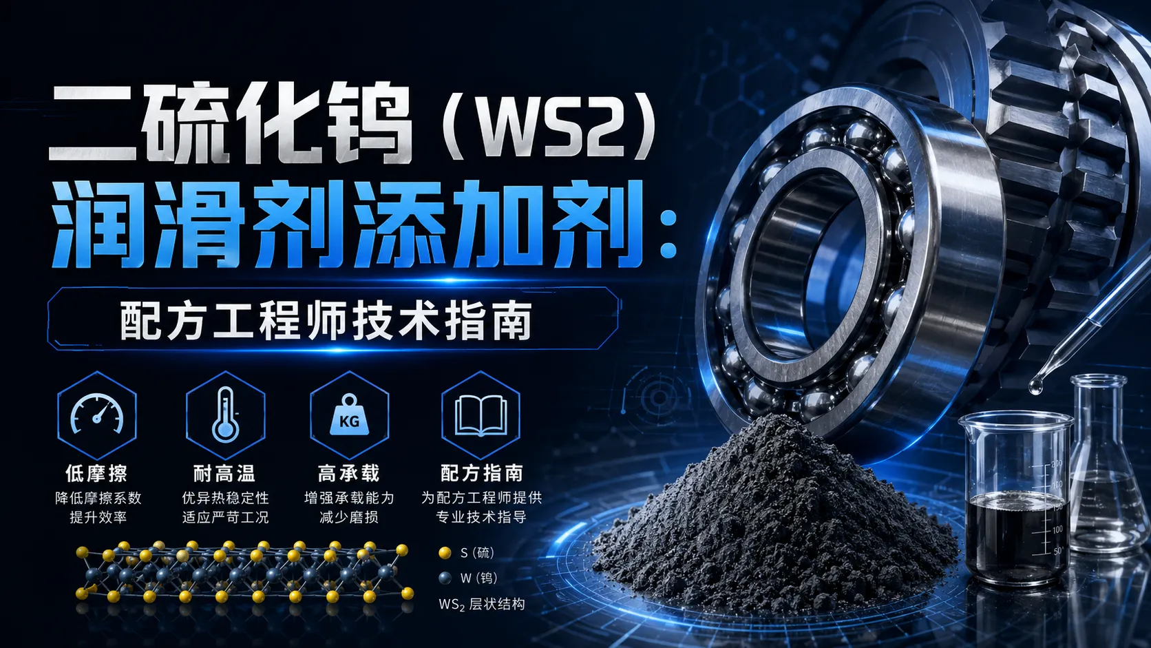 二硫化钟（WS2）滑润剂添加剂：配方工程师技术指南