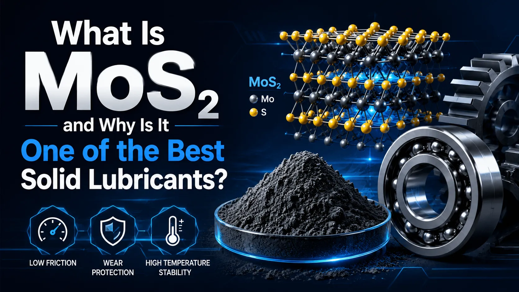 What Is MoS2 and Why Is It One of the Best Solid Lubricants?