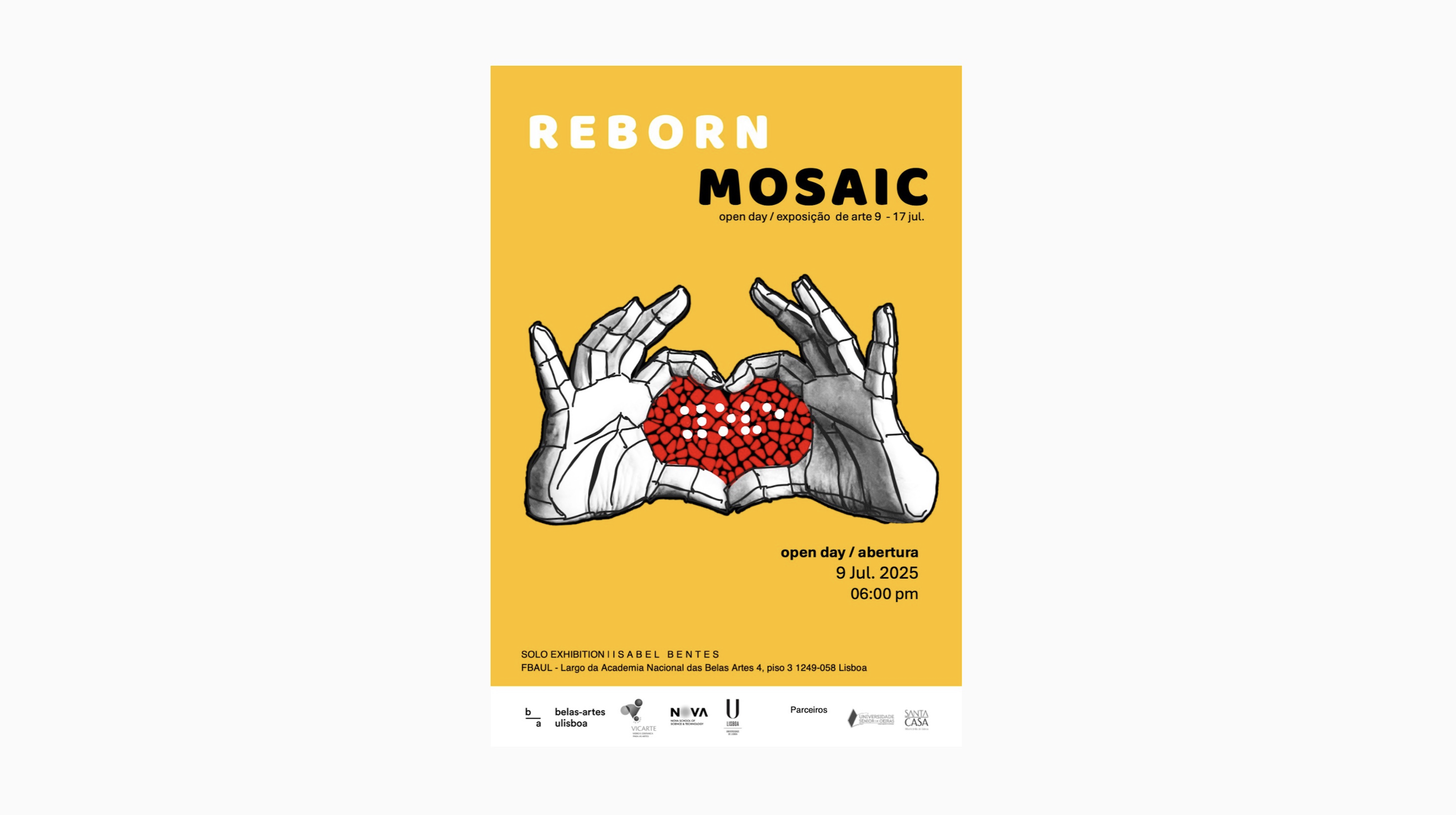 Cartaz da Exposição da FBAL
