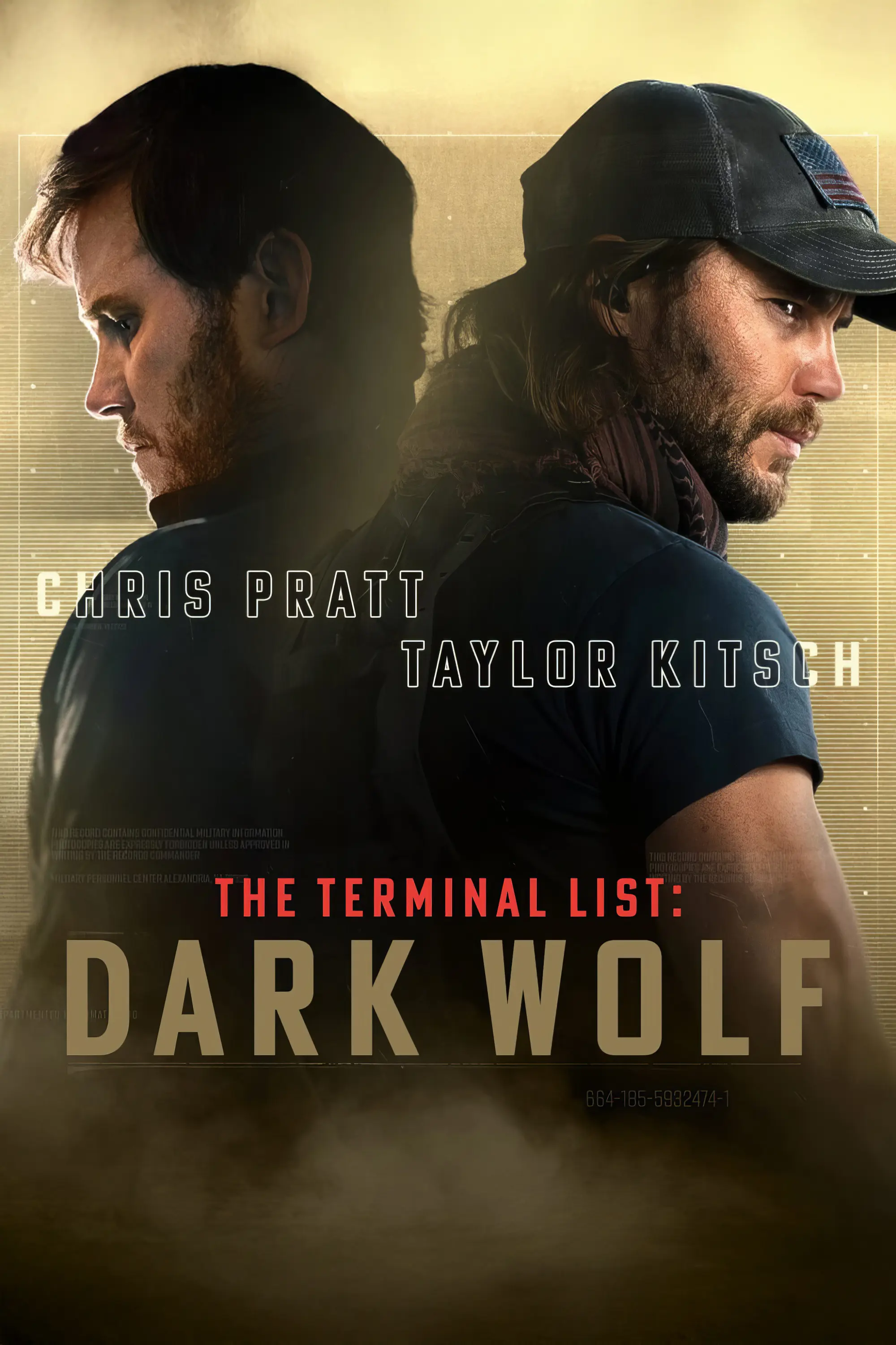 The terminal list: dark wolf poster