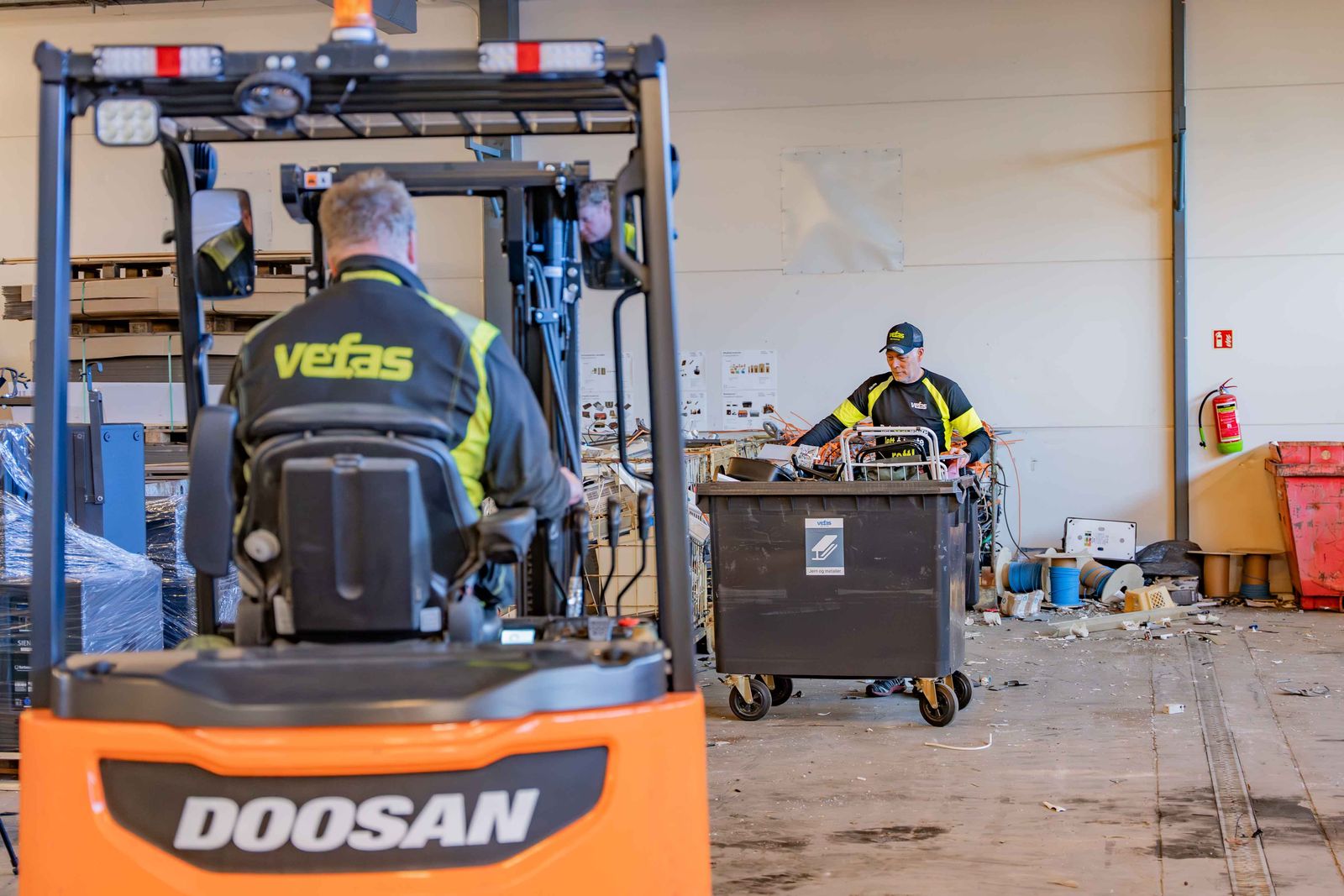 Hva gjør vi med innleverte batterier ?