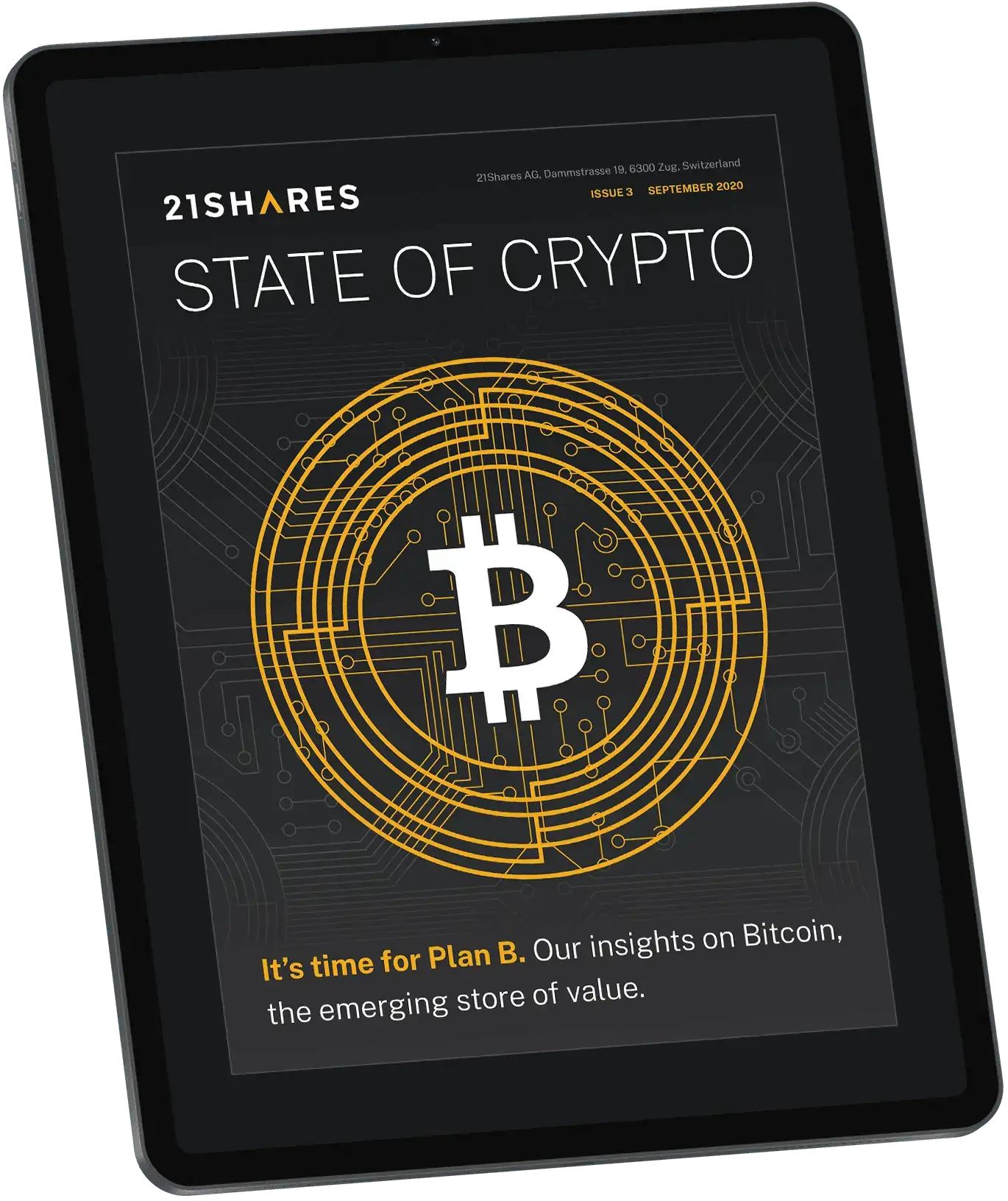State of Crypto #3: It's time for Plan B. Our insights on Bitcoin, the emerging store of value