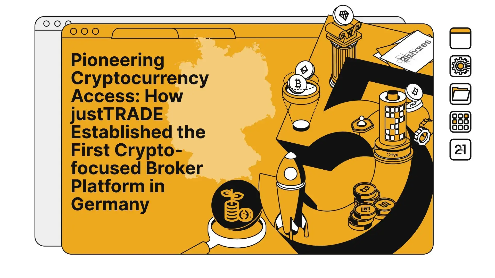 Pioneering Cryptocurrency Access: How justTRADE Established the First Crypto-focused Broker Platform in Germany