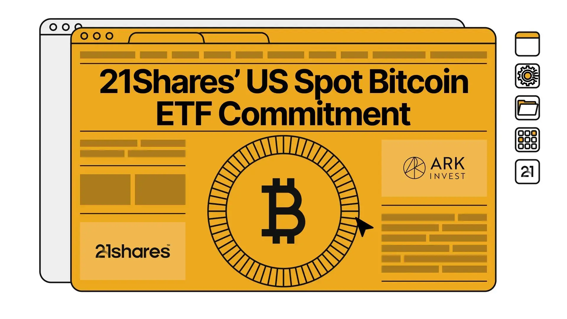 21Shares and Ark Invest's Commitment to a Spot Bitcoin ETF in the United States