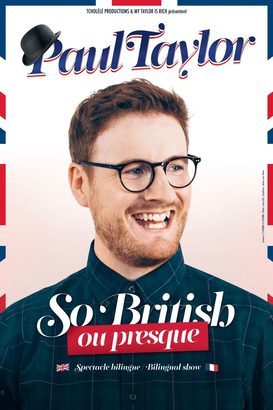 Poster of the show "So British ou presque"