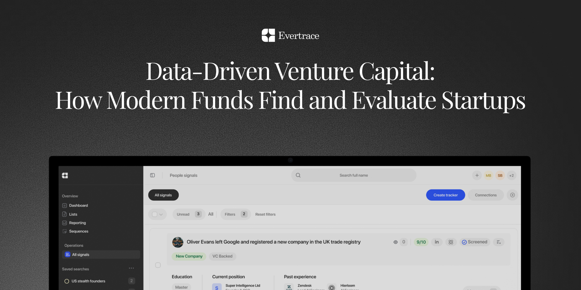 Data-Driven Venture Capital: How Modern Funds Find and Evaluate Startups