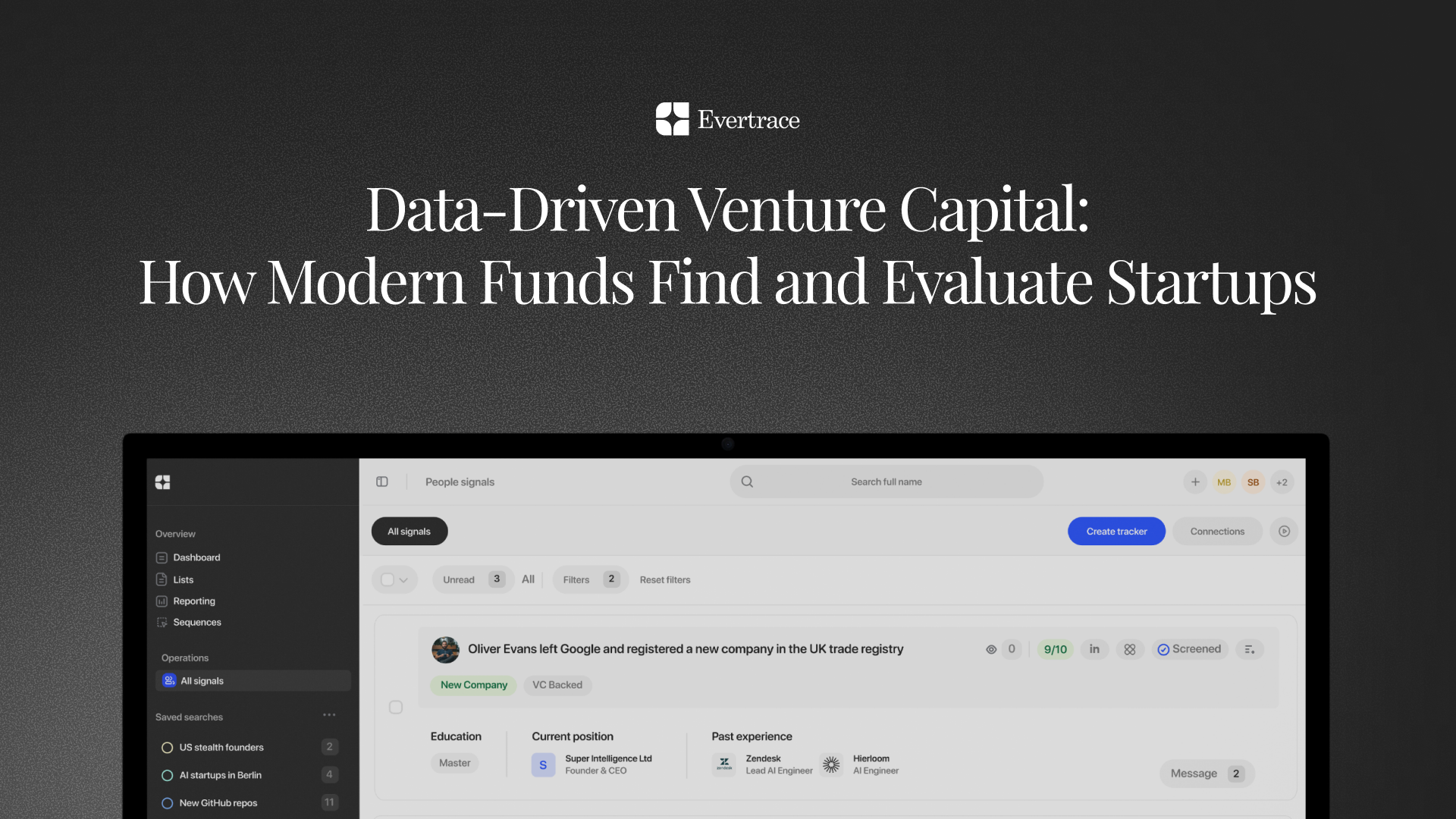 Data-Driven Venture Capital: How Modern Funds Find and Evaluate Startups