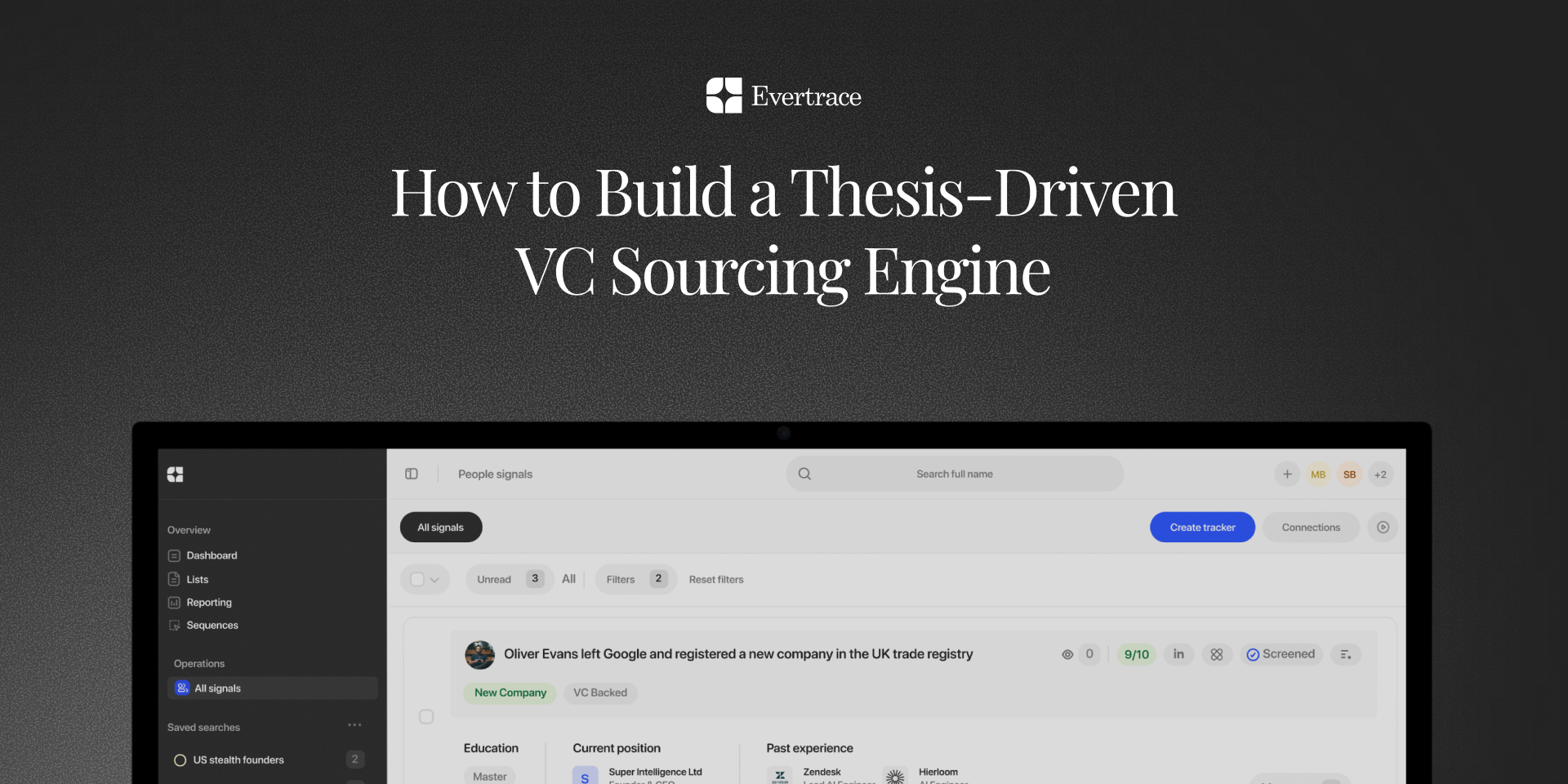 How to Build a Thesis-Driven VC Sourcing Engine