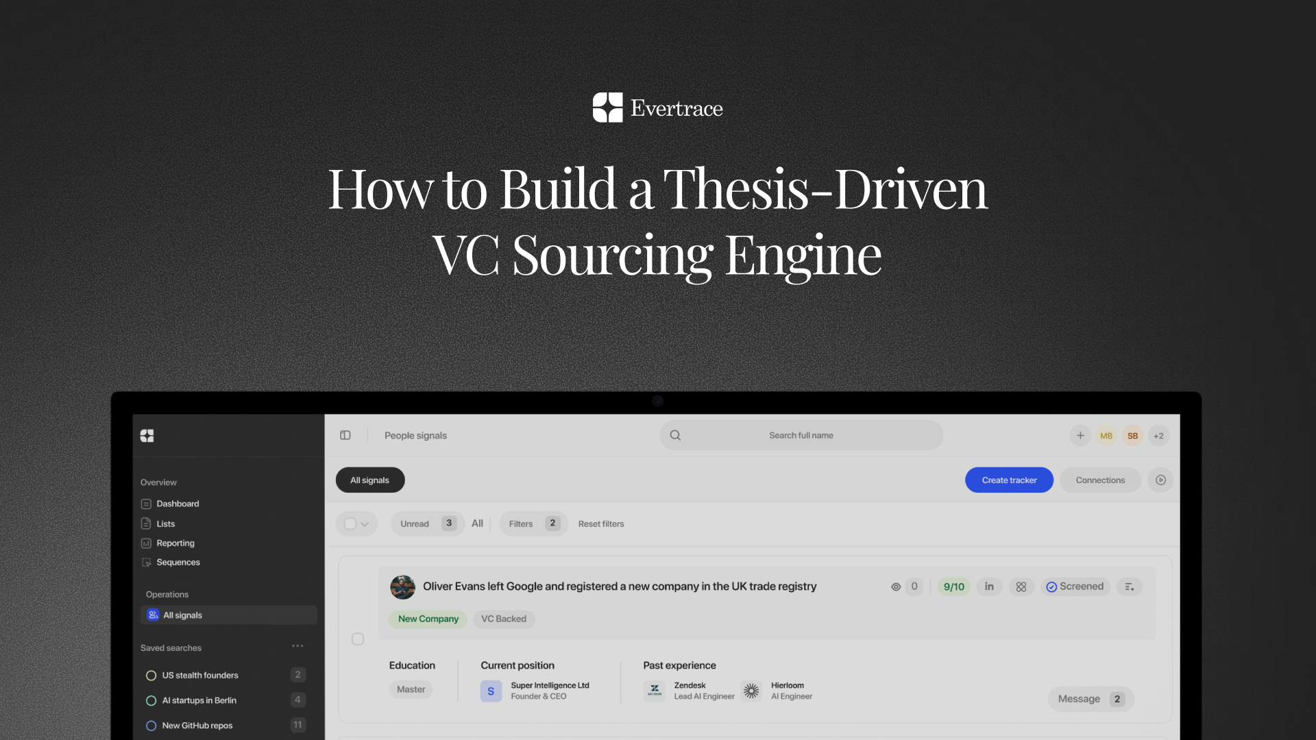 How to Build a Thesis-Driven VC Sourcing Engine