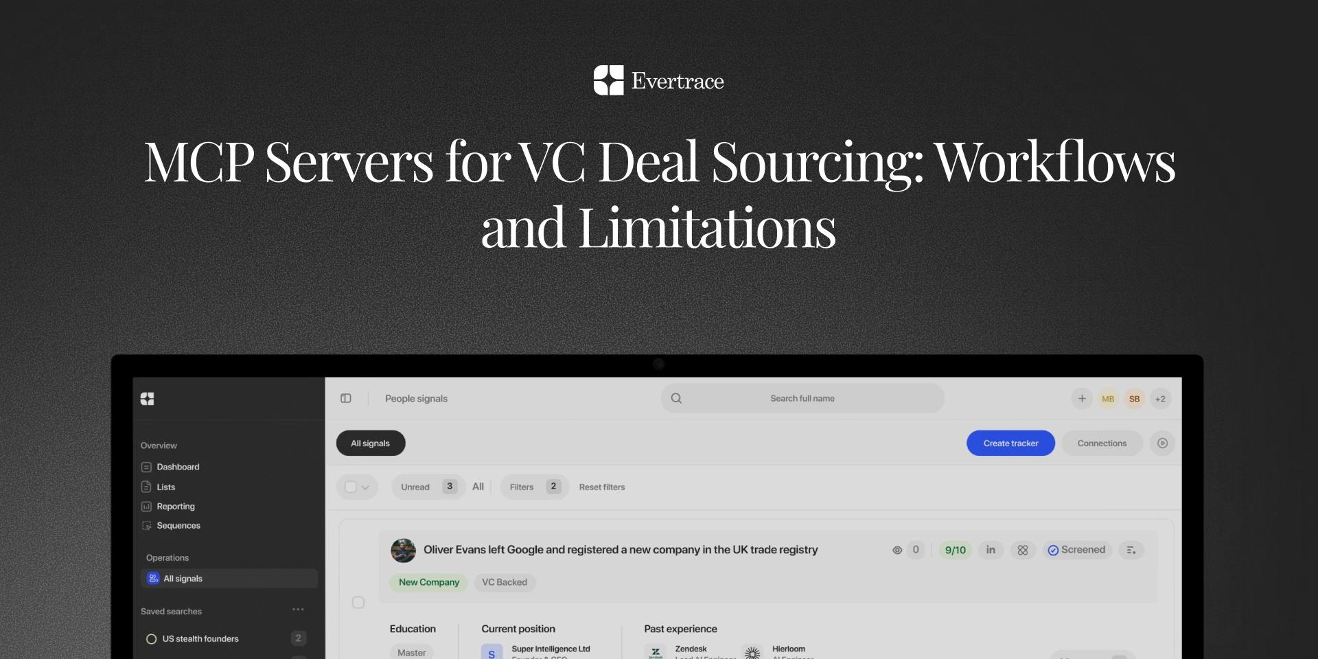 MCP Servers for VC Deal Sourcing: Workflows and Limitations