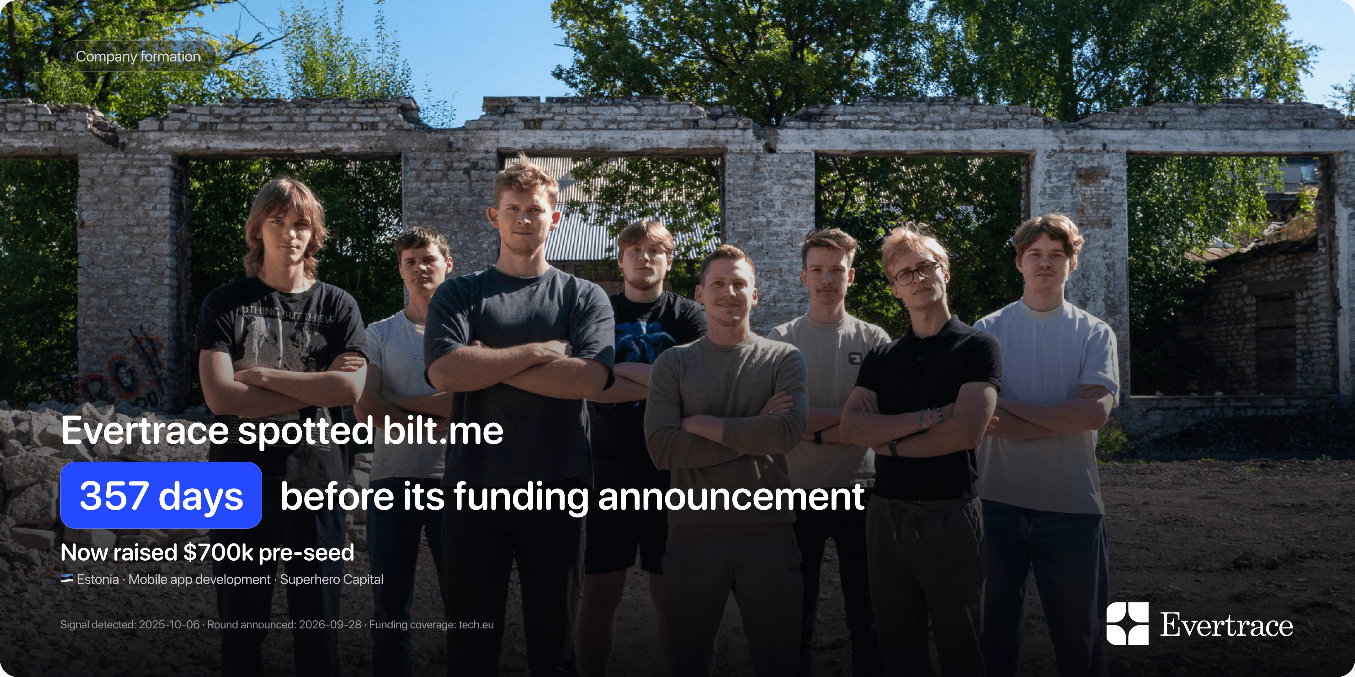bilt.me raises $700k: Evertrace spotted Karl Kiilaspää 357 days earlier