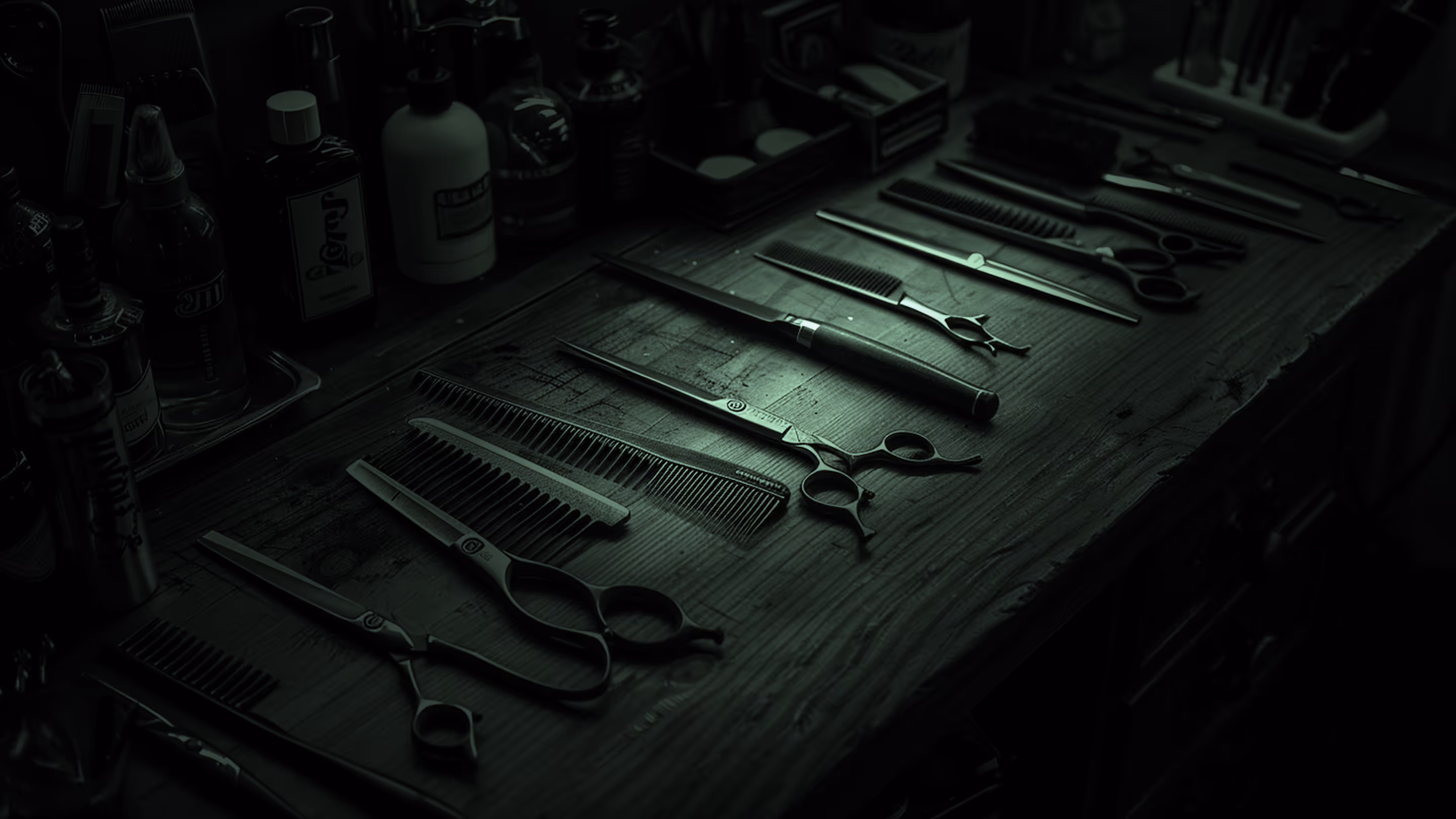 фотографія різноманітних інструментів для перукарів, які вони використовують у своій роботі 