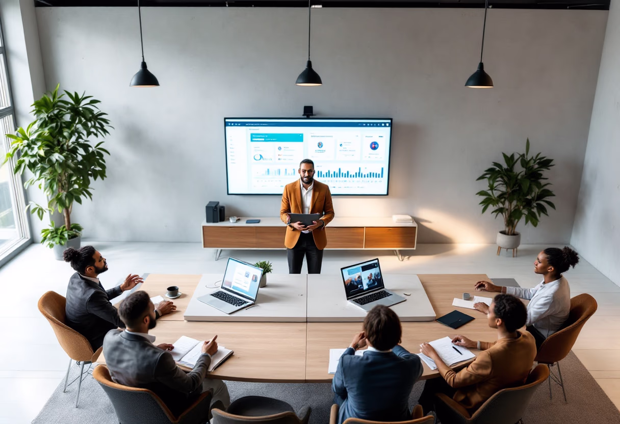 marketing strategy meeting