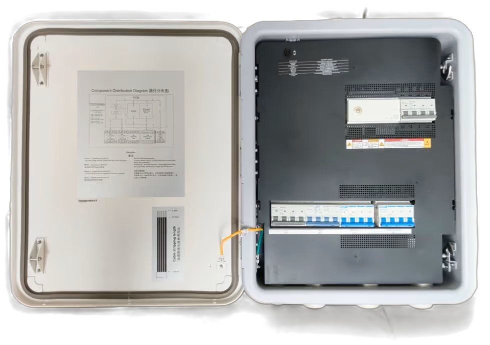 Huawei SmartGuard 63A-T0 Energiemanagement- und Umschaltbox für PV-Anlagen mit integrierten Schutzschaltern