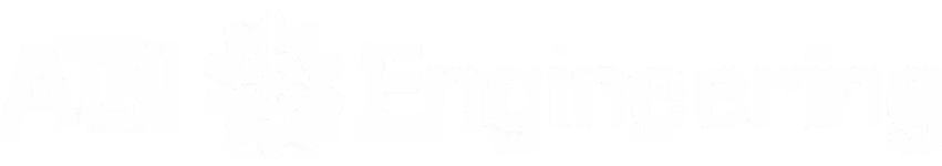 AGI Engineering logo with gear and circuit design.