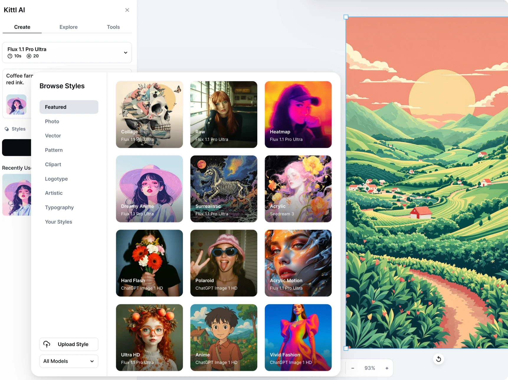 AI image generation image