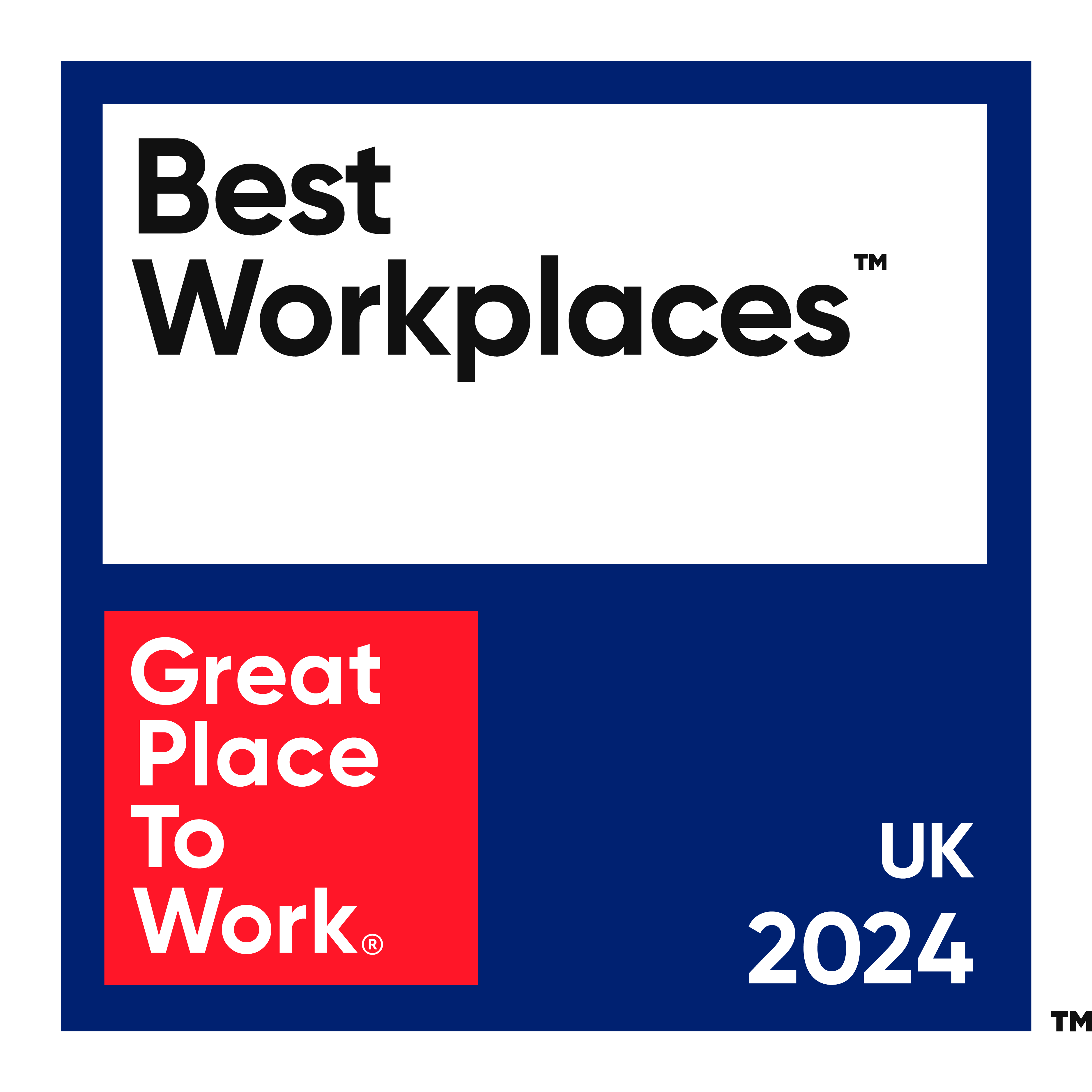 Founders Law was awarded the Best Workplaces by Great Places to Work, 2024.