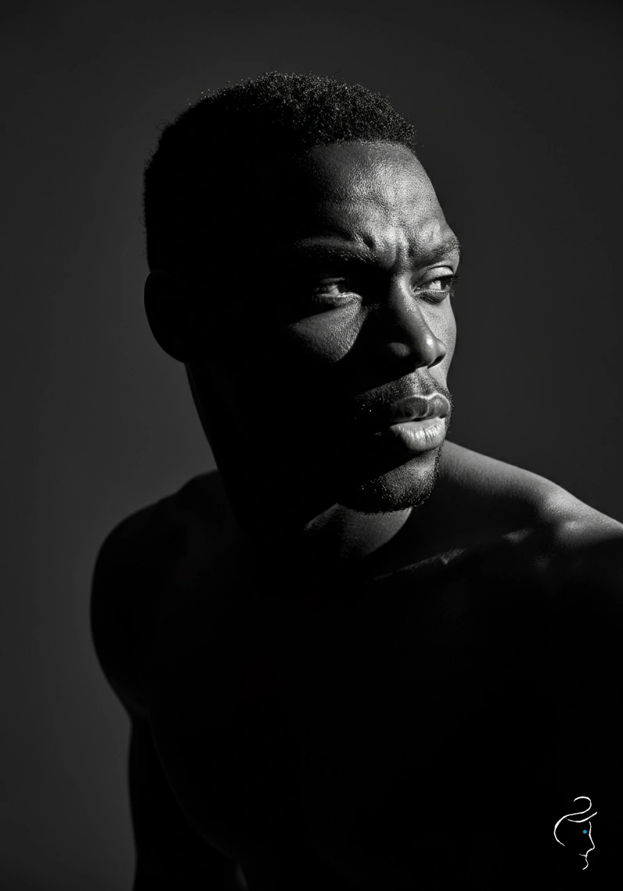 Brice Weber – Beauté homme, N&B
