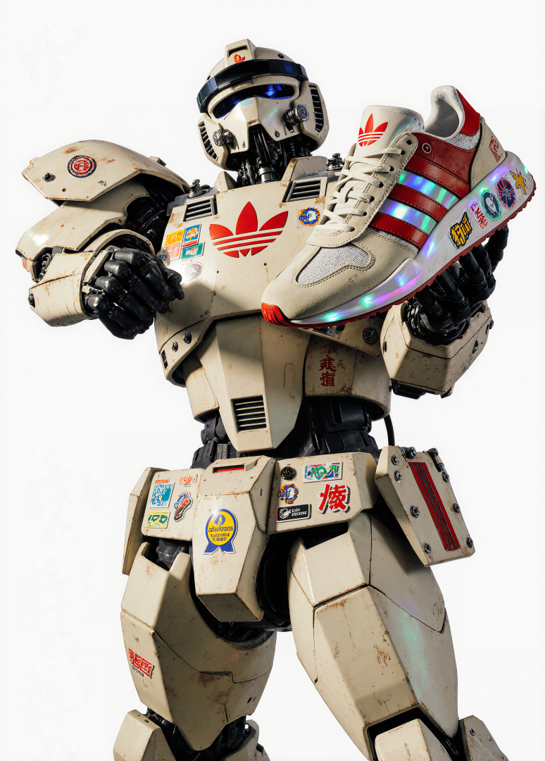 SILICA - Adidas futurist-red & write