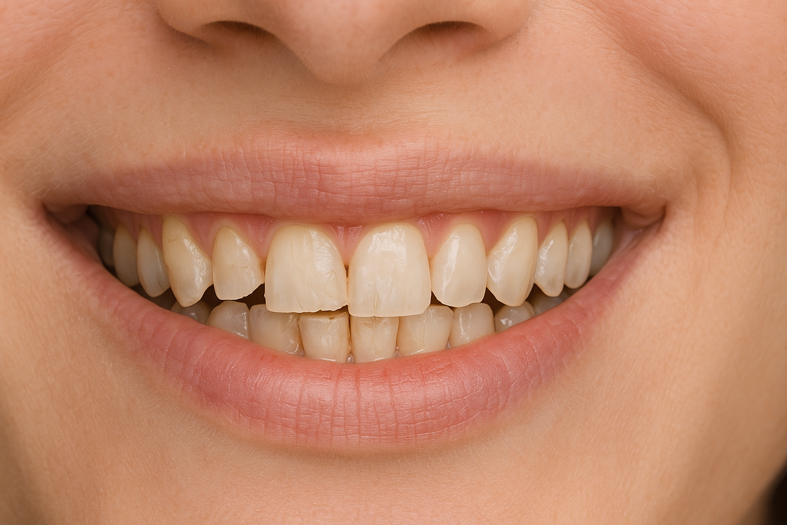 Situation initiale avant traitement de prothèse dentaire au Labo 57 Cannes