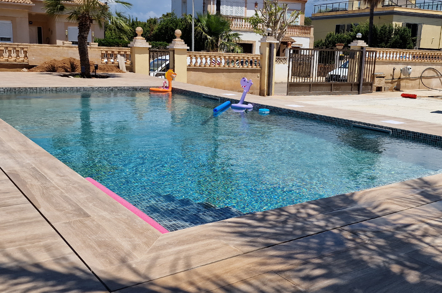 Neubau Mosaik-Pool in Bahia Gran