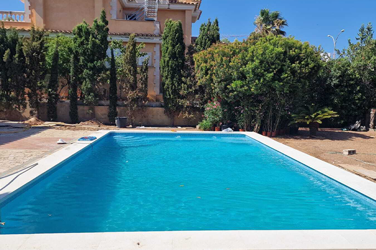 Pool-Sanierung | Technik-Upgrade & Sitzbank in Santa Ponsa