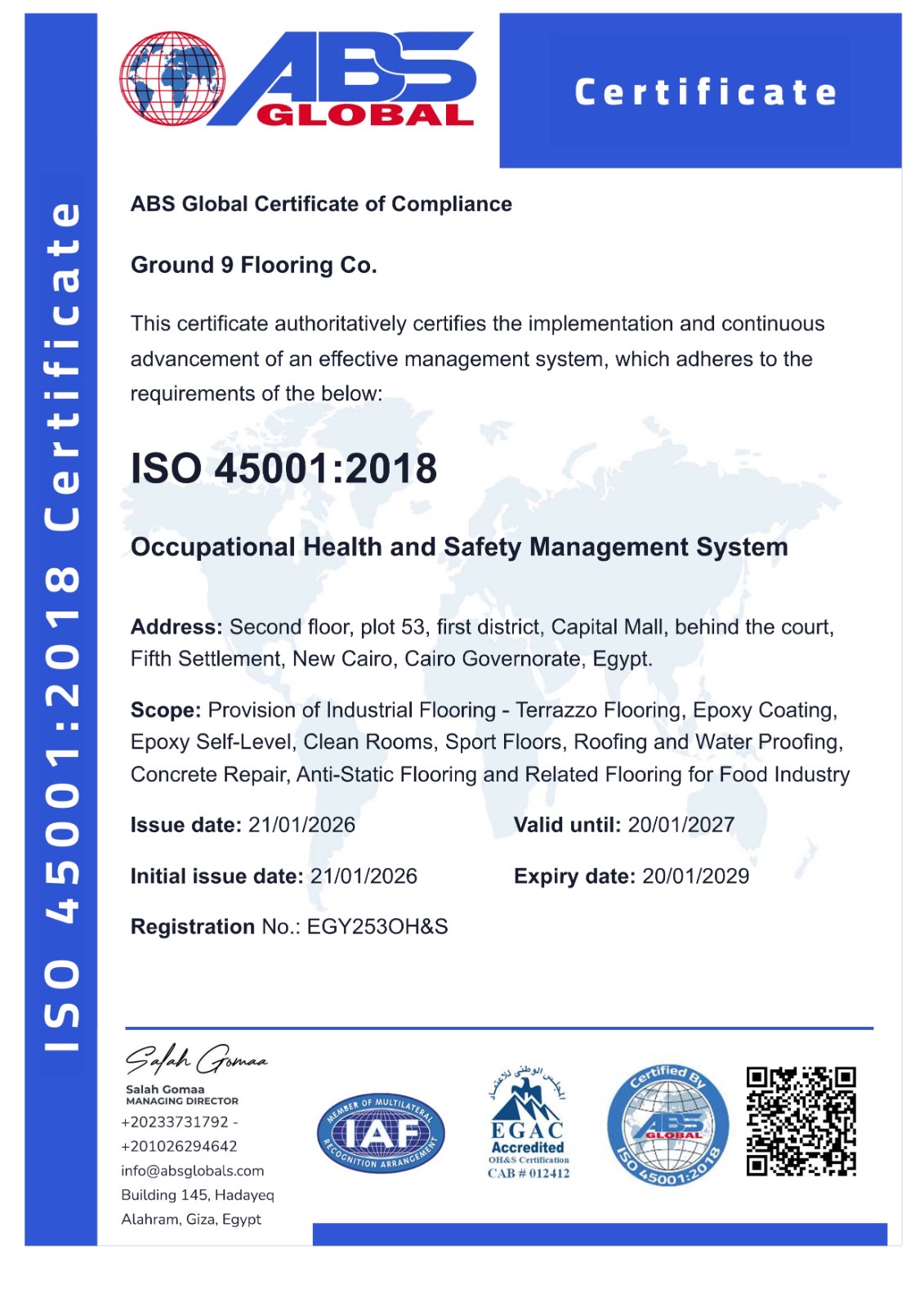 industrial epoxy flooring installation factory